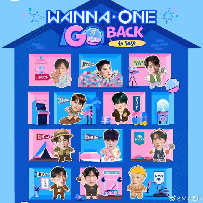 WANNAONE GO Back To Base海报