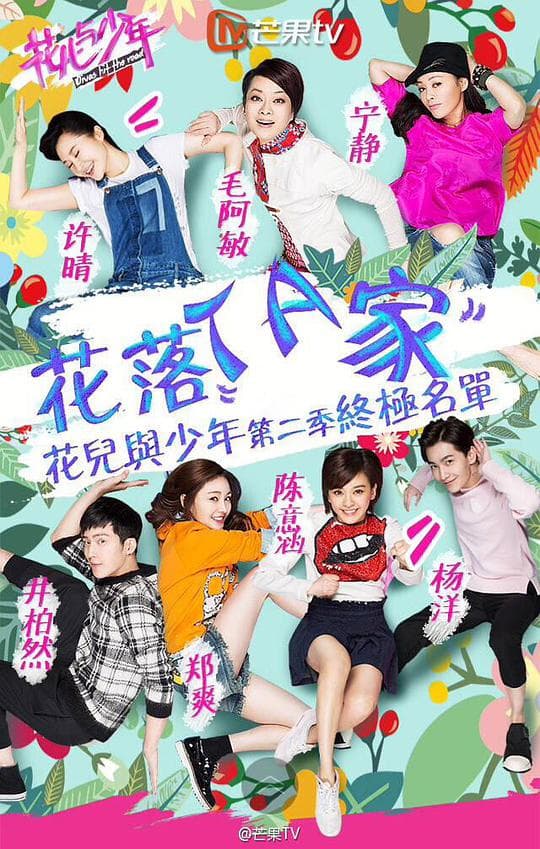 花儿与少年第二季海报