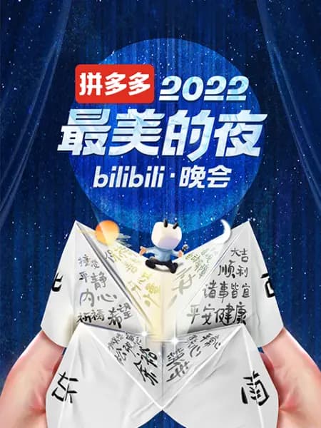 2022最美的夜 bilibili晚会海报